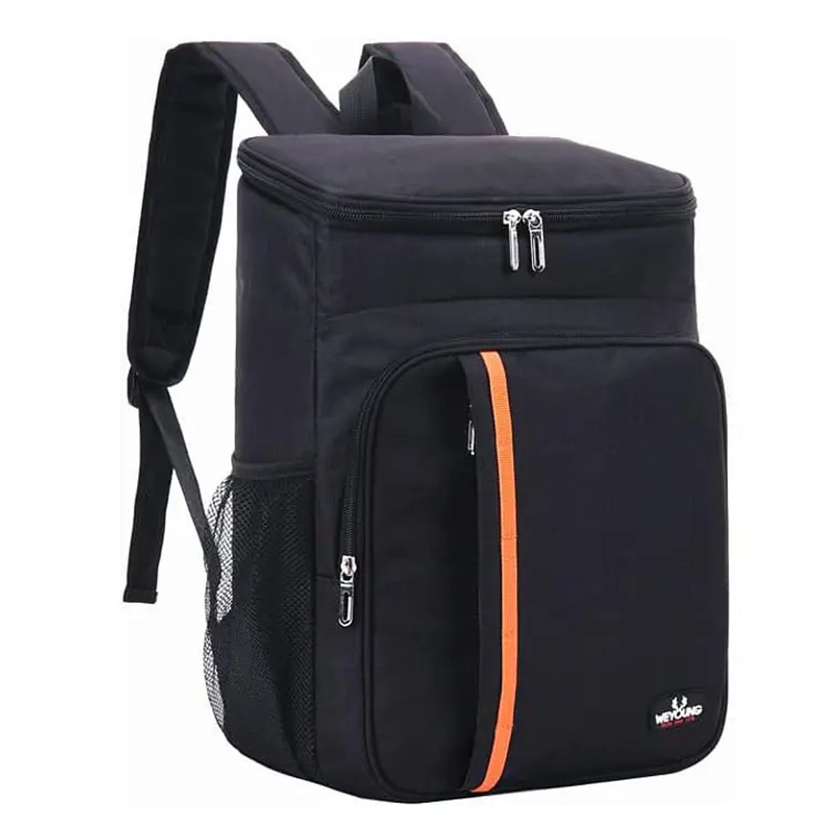 GENERICO - Mochila Térmica Bolsa Grande para Almuerzo de 8 Litros Color Negro