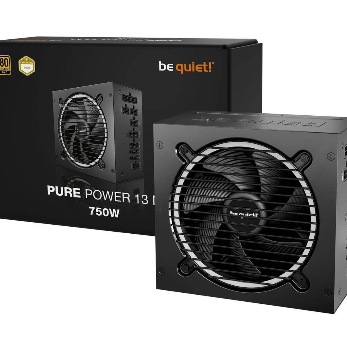 BE QUIET - Fuente de Poder Be Quiet! PURE POWER 13 M 750W, Full Modular, 80 PLUS Gold, ATX 3.1, PCIe 5.1