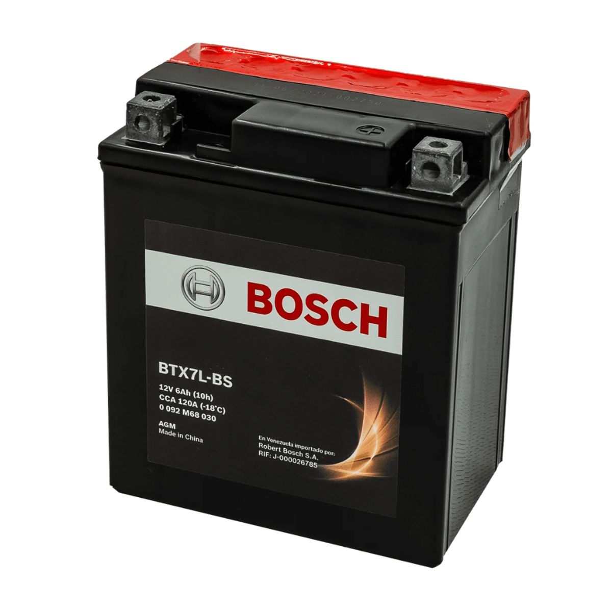 BOSCH - Batería Bosch Ytx7l-bs Yamaha Fz25  R3  R3a Honda Cb190