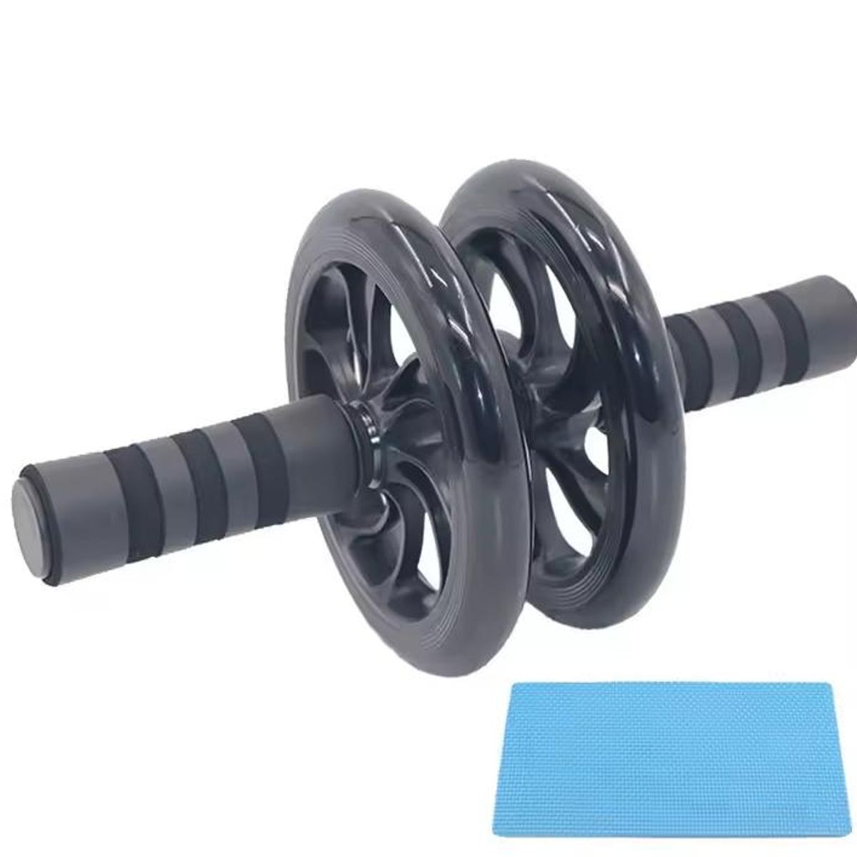 GENERICO - Rueda Abdominal Alta Calidad + Mini Mat Para Rodillas