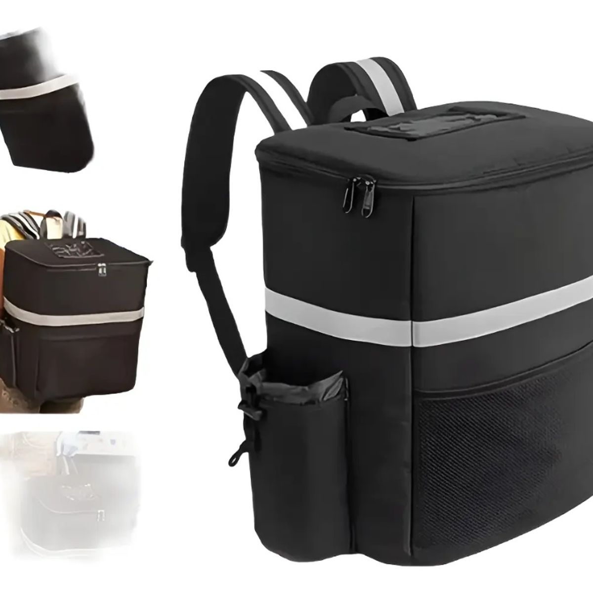 GENERICO - Mochila Térmica Multifuncional Color Negro