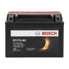 BOSCH - Batería Btx7a-bs Ytx7a-bs Para Um Renegade Y Scooter