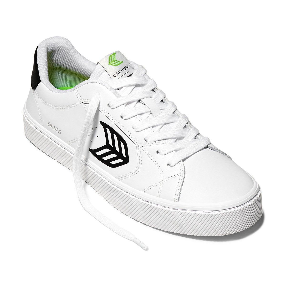 CARIUMA - Zapatilla Cariuma Unisex SALVAS Leather White Black