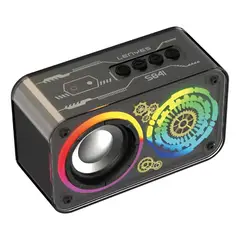 LENYES - PARLANTE BLUETOOTH S841 POTENTE SONIDO DISEÑO MODERNO Y LUCES RGB ESPECTACULARES