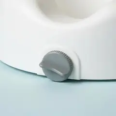 DE TODO Y MAS - Alza Baño Wc Con Apoya Brazos Color Blanco