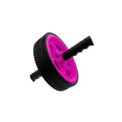 GENERICO - Rueda Abdominal Alta Calidad rosada FULLFIT