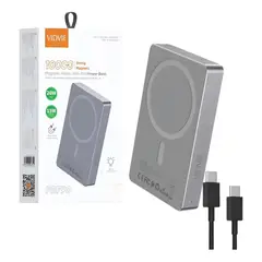 GENERICO - Bateria Externa 10000mah Magnetico Power Bank