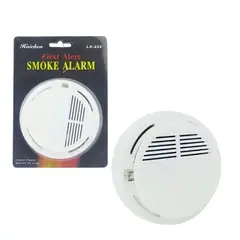 GENERICO - Detector de Humo Haichen LX-222 Sensor Fotoeléctrico Alarma Sonora