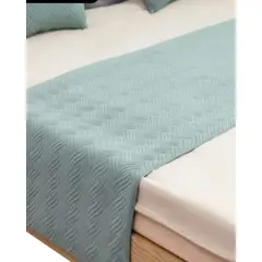 GENERICO - Set Piecera Plush Ultra Suave + 2 Fundas de Cojín 45x45 cm