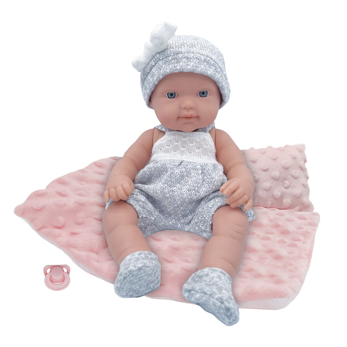 LITTLE DOLPHIE - Muñeca Reborn Recién Nacida 30 cm Realista