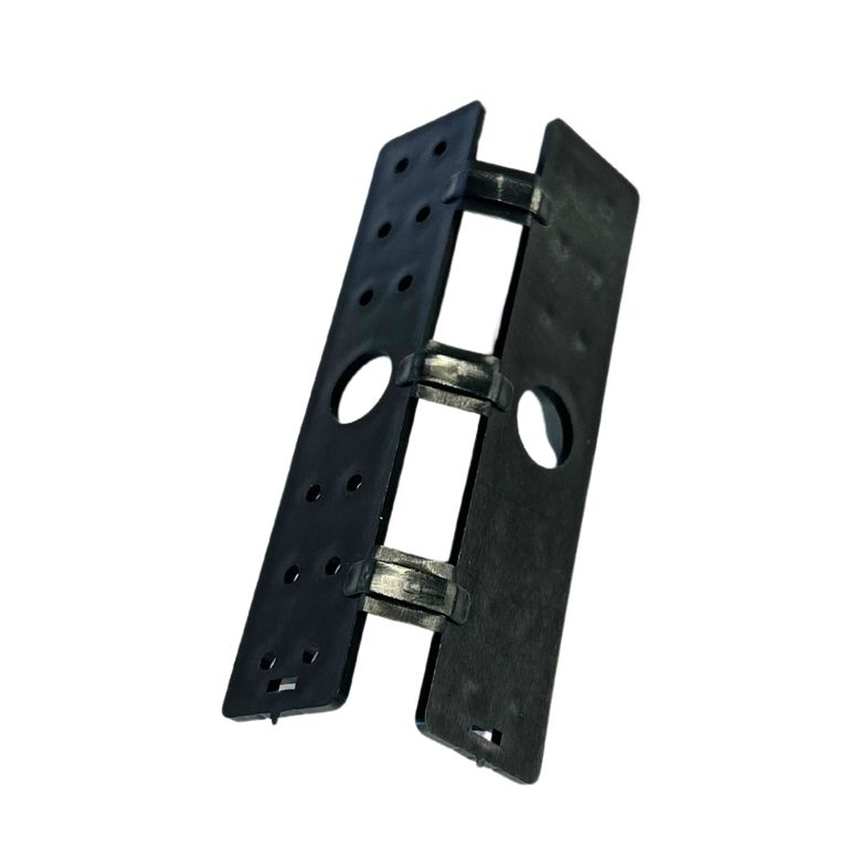 Broche Bisagra para Malla Raschel Sombra Negro 500 unidades
