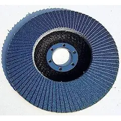 GENERICO - DISCO TRASLAPADO OX.ZIRCONIO G80 ACERO INOX AZUL