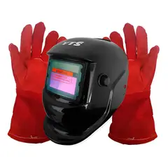 TASBEL - Mascara Soldar Fotosensible Cintillo Acolchado Con Guantes