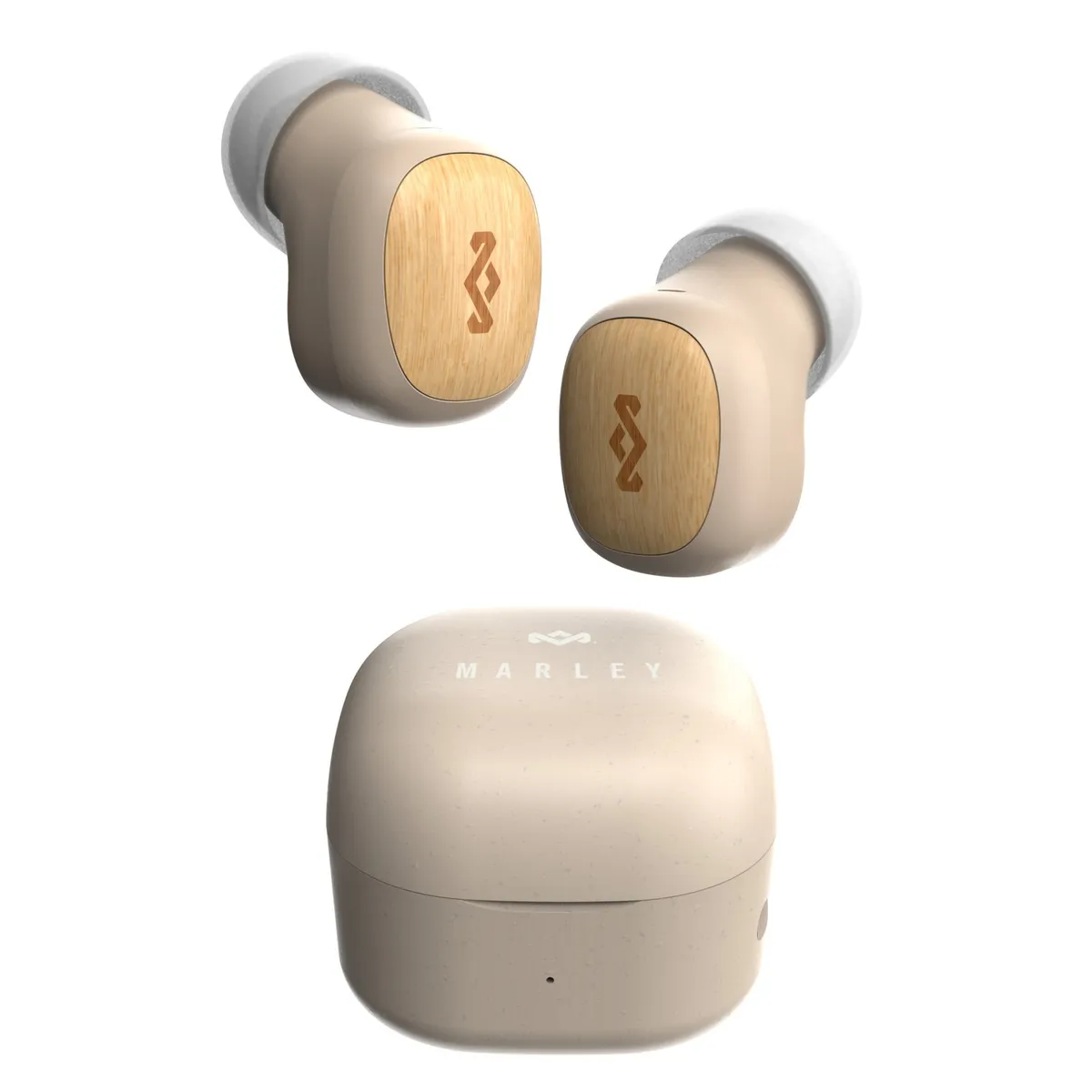 HOUSE OF MARLEY - Audífonos Bluetooth Smile Jamaica Mini TrueWireless Cream Marley