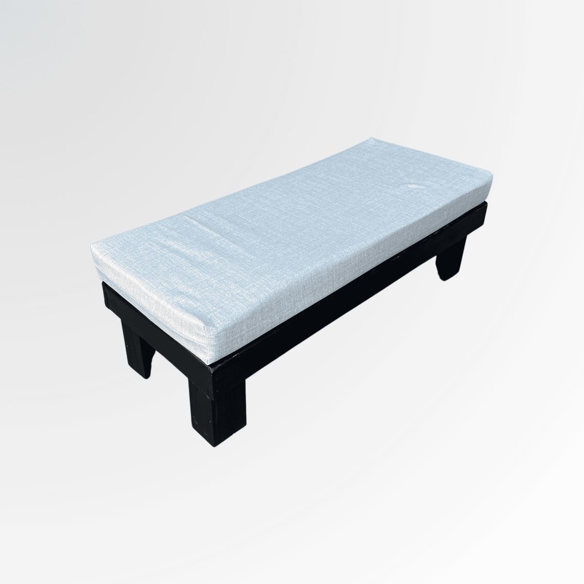 GENERICO - Banqueta Urban Loft Negra con Asiento Acolchado Terrazas