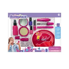 ROLEPLACE - Set de Belleza y Moda Infantil con Accesorios