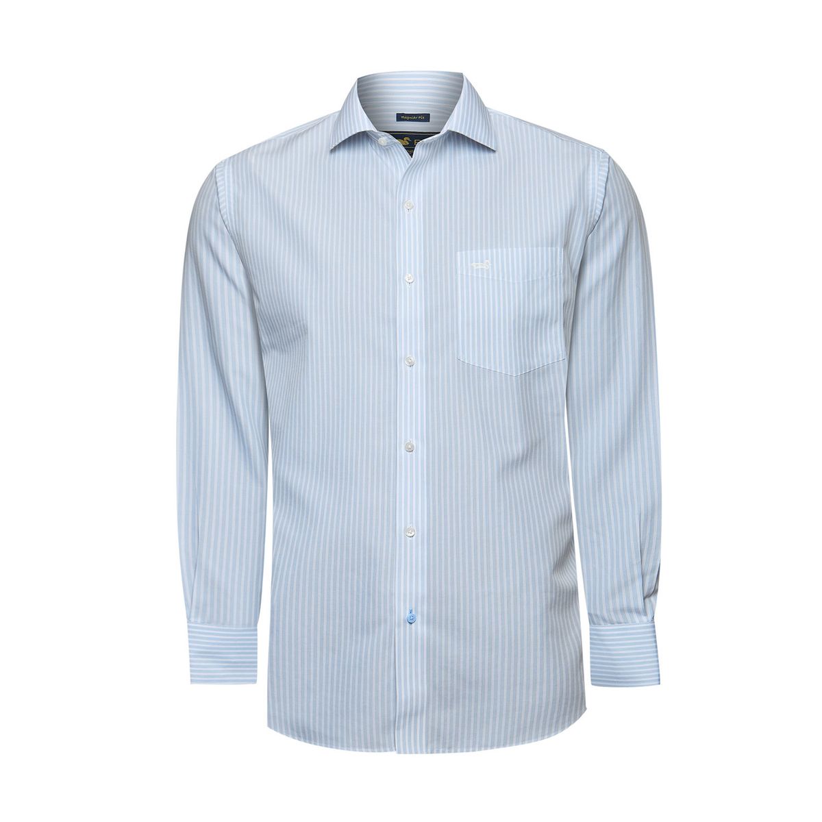 ROCKFORD - Camisa Cuello Italiano Hombre Wf Celeste ROCKFORD