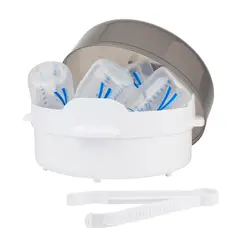 DR BROWN'S - Esterilizador De Microondas Para 4 Mamaderas Dr. Brown´s