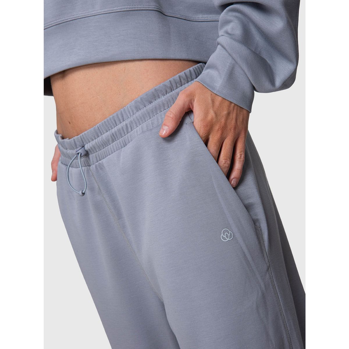 BSOUL - Pantalon Buzo Mujer Pant Anna Rec Gris Claro BSOUL
