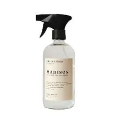 MADISON - Home Spray Ambientador Cítrico Green Citrus 500 ml Vidrio Transparente