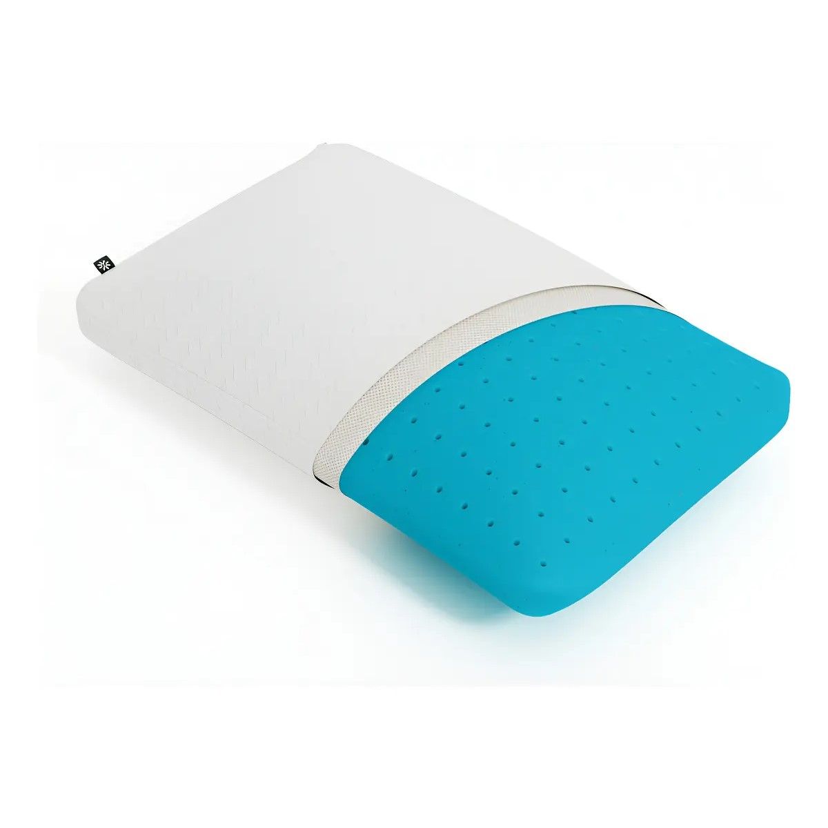 GENERICO - Almohada Air Gel Memory Foam 40x60cm Blanco BELUG