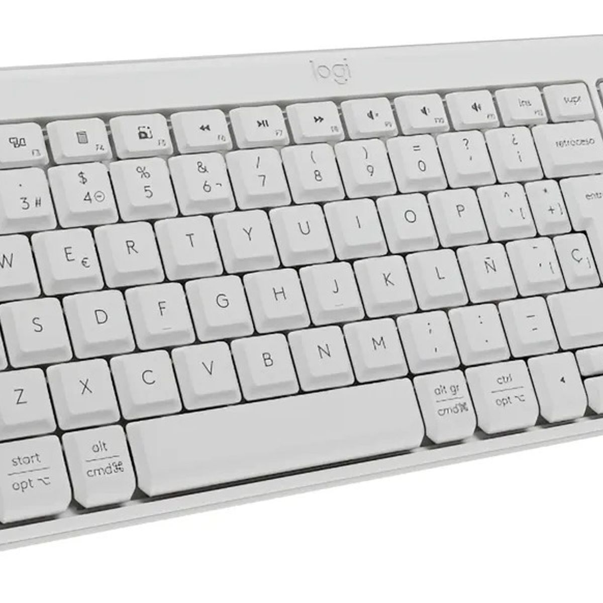 LOGITECH - Teclado Logitech K250 Blanco (ESP) (920-013446)
