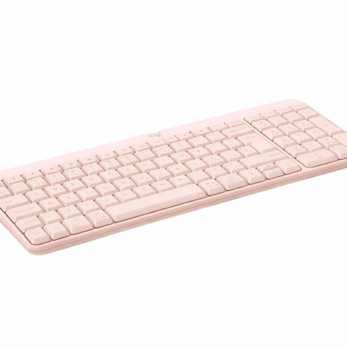 LOGITECH - Teclado Logitech K250 Rosa (ESP)