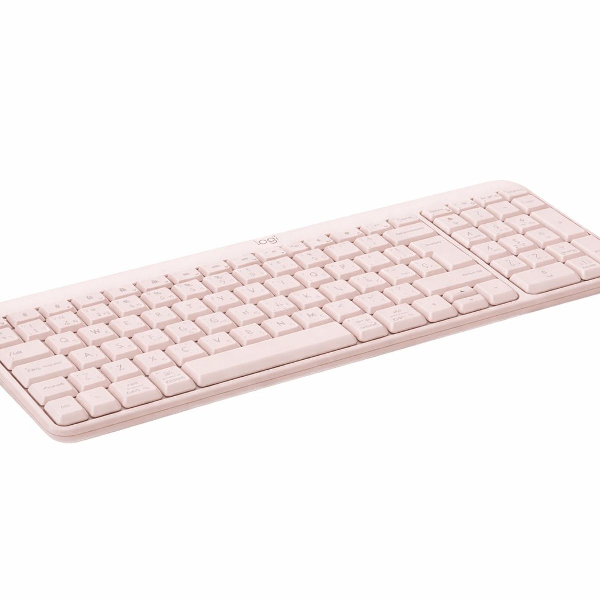 LOGITECH - Teclado Logitech K250 Rosa (ESP)