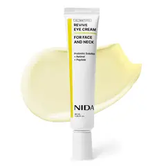 NIDA - Crema antiedad para contorno de ojos, rostro y cuello Revive Eye Cream For Face and Neck