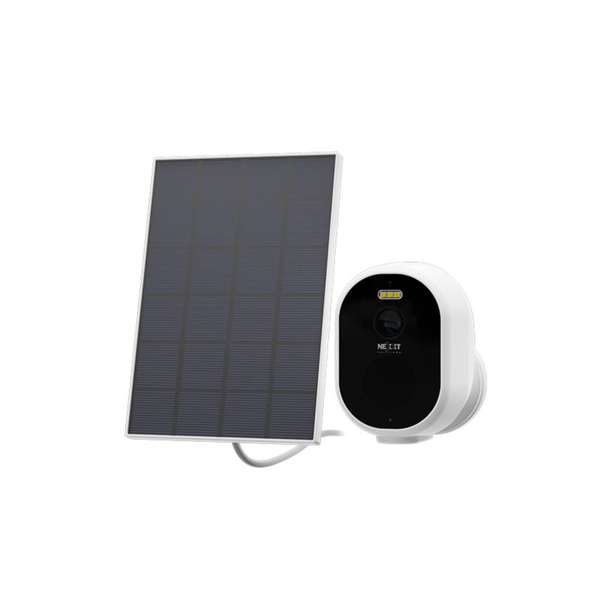 NEXXT SOLUTIONS - Cámara Wi-Fi exterior Nexxt a bateria 2K + panel solar