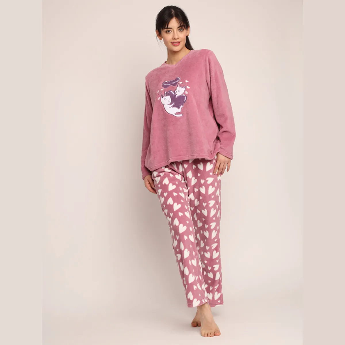 MONA - Pijama Corazones Mujer
