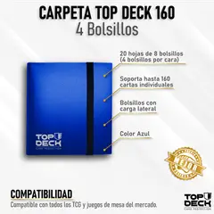 MITOS Y LEYENDAS - Carpeta Esencial - TOPDECK 160 color Azul