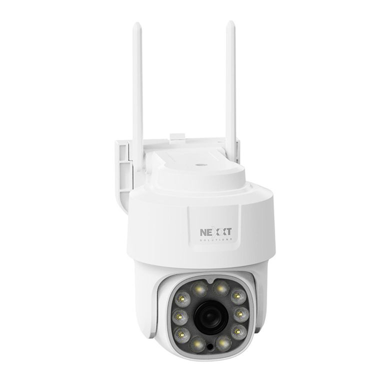 Camara Wi-Fi exterior Nexxt PTZ 2K + Focos