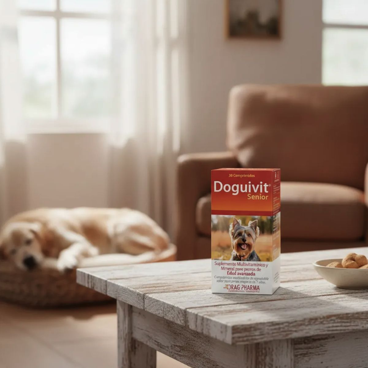DRAG PHARMA - Doguivit Senior 30 Para Perros 30 comprimidos Dragpharma
