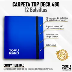 MITOS Y LEYENDAS - Carpeta Esencial - TOPDECK 480 color Azul