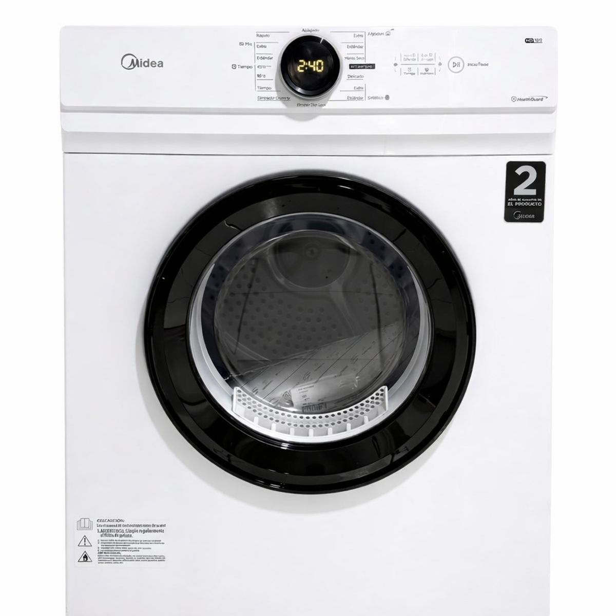 MIDEA - Secadora Midea MD100A100W2 10 Kg - Blanca