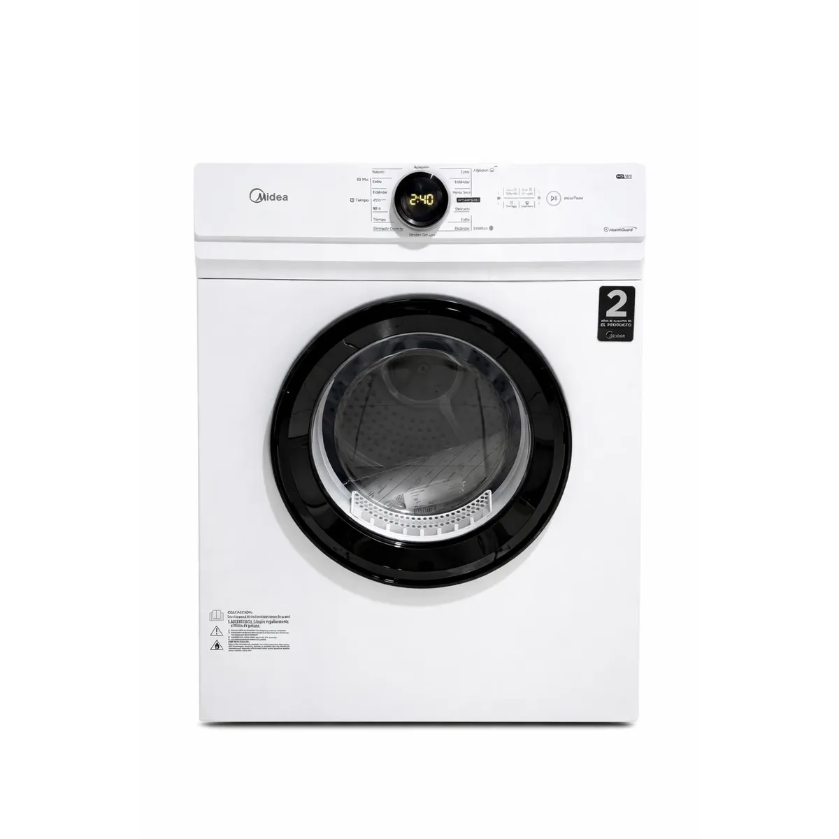 MIDEA - Secadora Midea MD100A100W2 10 Kg - Blanca