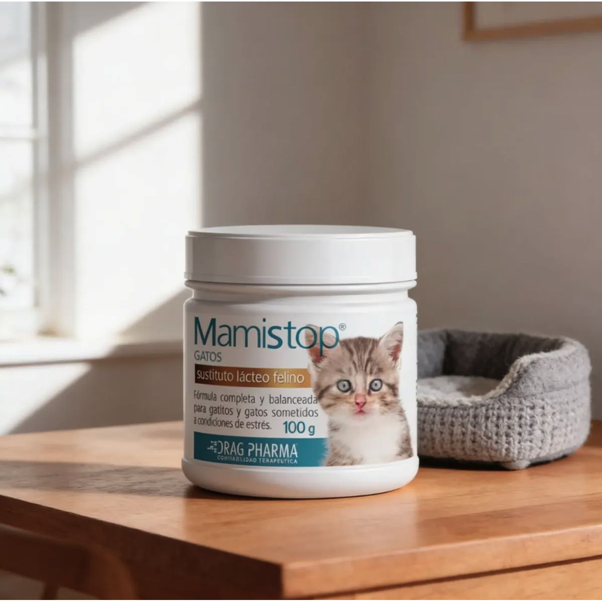 DRAG PHARMA - Mamistop Leche Para Gatos Sustituto Lacteo 100G