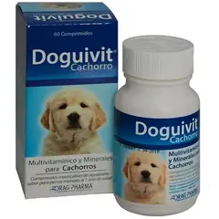 DRAG PHARMA - Doguivit Para Perro Cachorro Suplemento 60 comprimidos