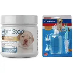DRAG PHARMA - Mamistop Leche Para Perros 125 G + Mamadera 120ml