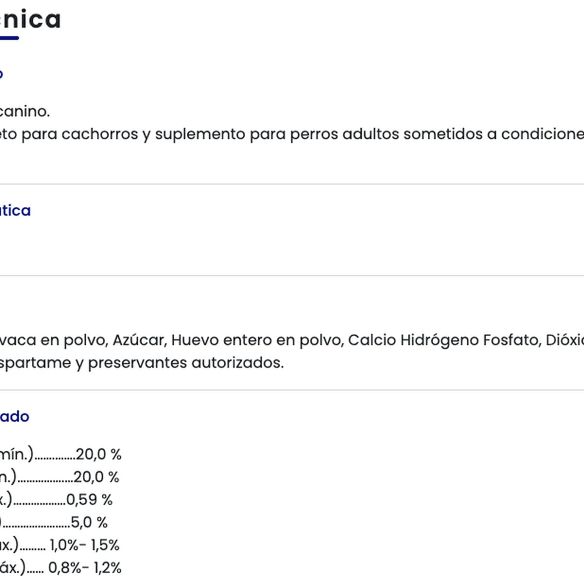 DRAG PHARMA - Mamistop Leche Para Perros 125 G + Mamadera 120ml