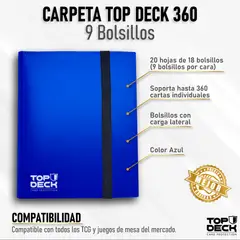 MITOS Y LEYENDAS - Carpeta Esencial - TOPDECK 360 color Azul