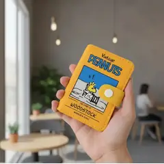 GENERICO - Billetera Monedero Snoopy Woodstock Regalo Peanuts