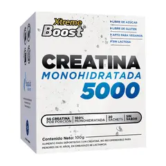 VITAENERGY - CREATINA MONOHIDRATADA XTREME BOOST 20 SACHETS SIN SABOR