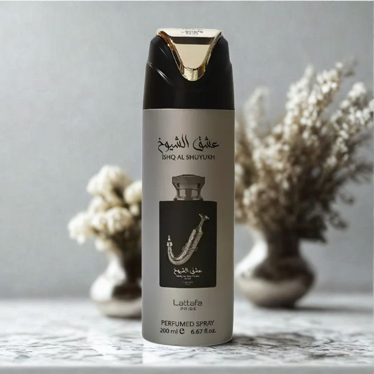 Perfume Spray Ishq Al Shuyukh Silver 200 Ml Unisex 200 ML