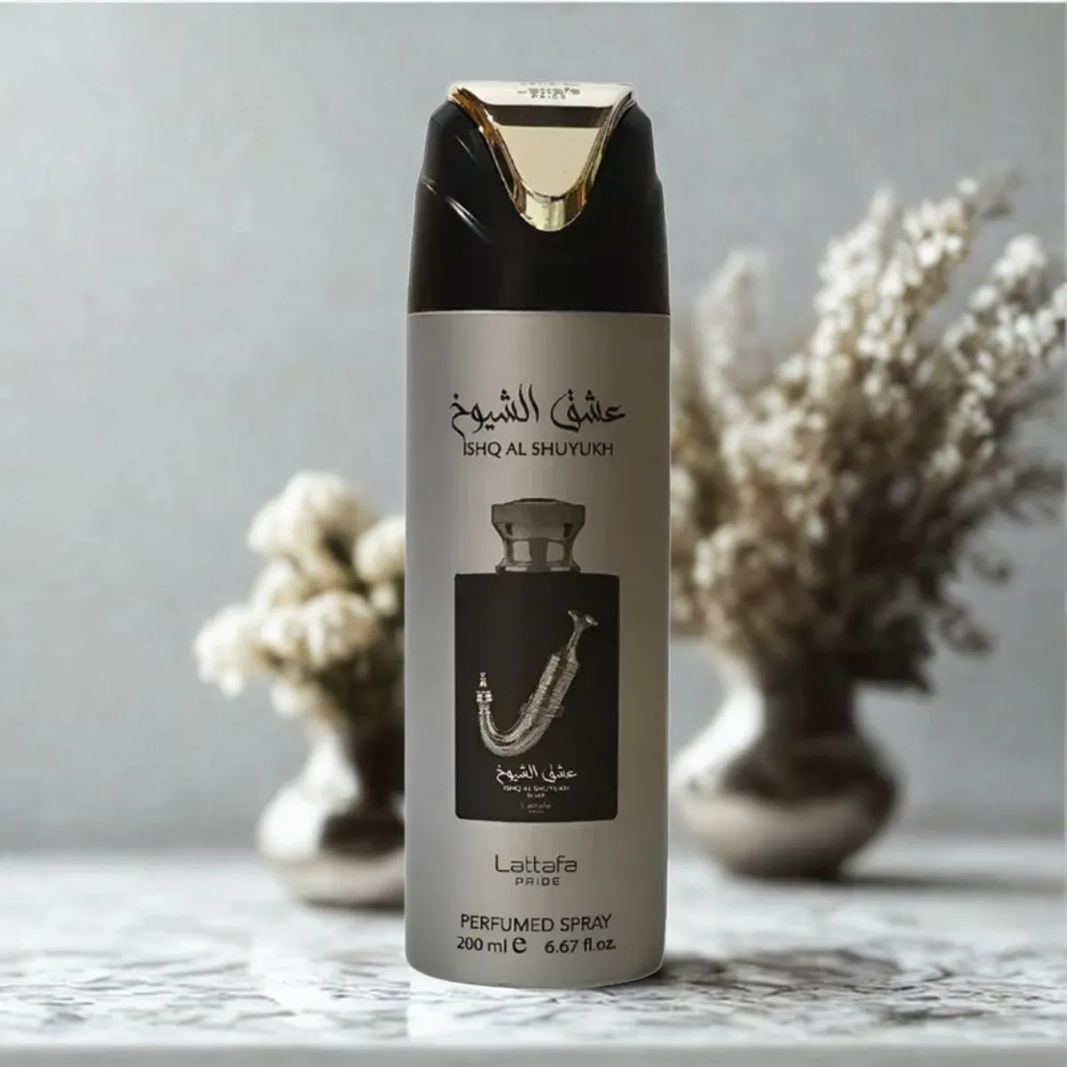 LATTAFA - Lattafa Perfume Spray Ishq Al Shuyukh Silver 200 Ml Unisex
