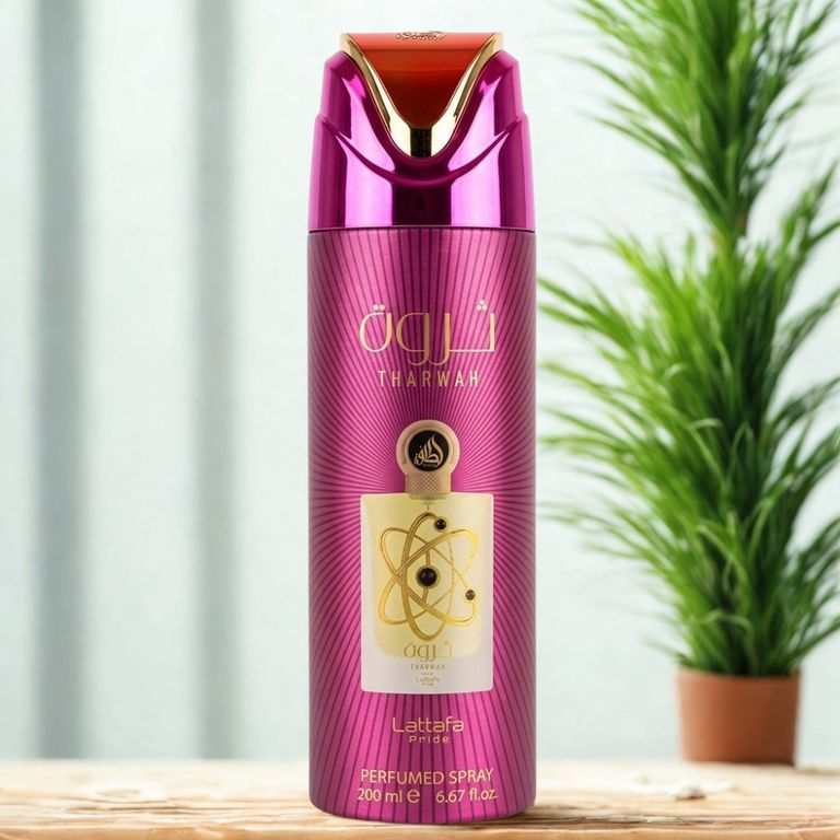 Perfume Spray Tharwah Gold 200 Ml Unisex 200 ML