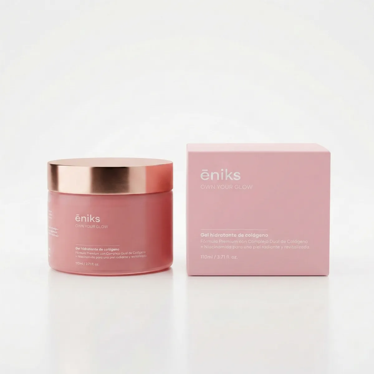 KINEGUN PRO - Gel Facial Hidratante de Colágeno ēniks 50 g