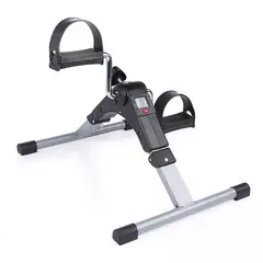 GENERICO - Pedalera Ejercitador de Manos y Pies con Monitor Plegable