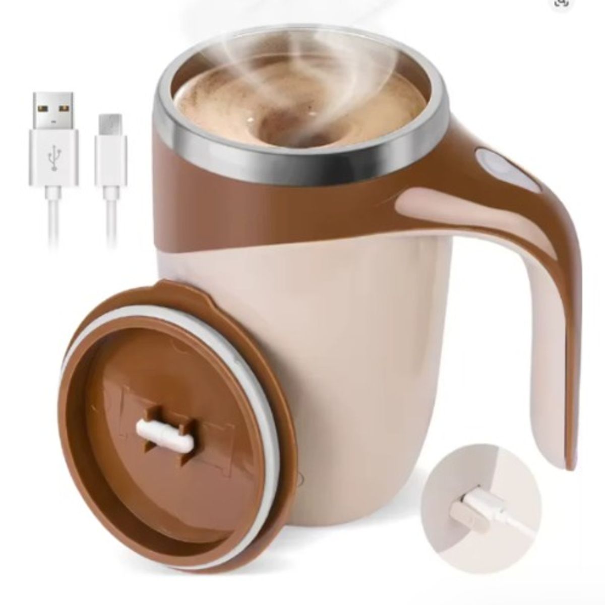 GENERICO - Taza Revolvedora de Café Automática